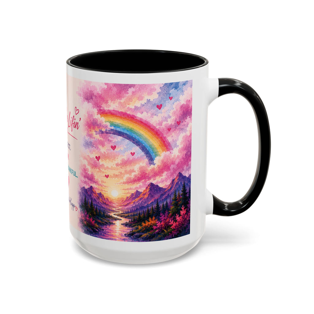 Mrs. ButerKupp's Coffee Mug — "Life Be Lifin'" Motivational Ceramic Mug (11/15oz)