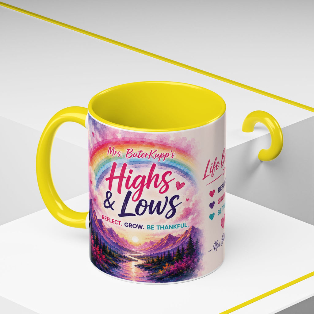 Mrs. ButerKupp's Coffee Mug — "Life Be Lifin'" Motivational Ceramic Mug (11/15oz)