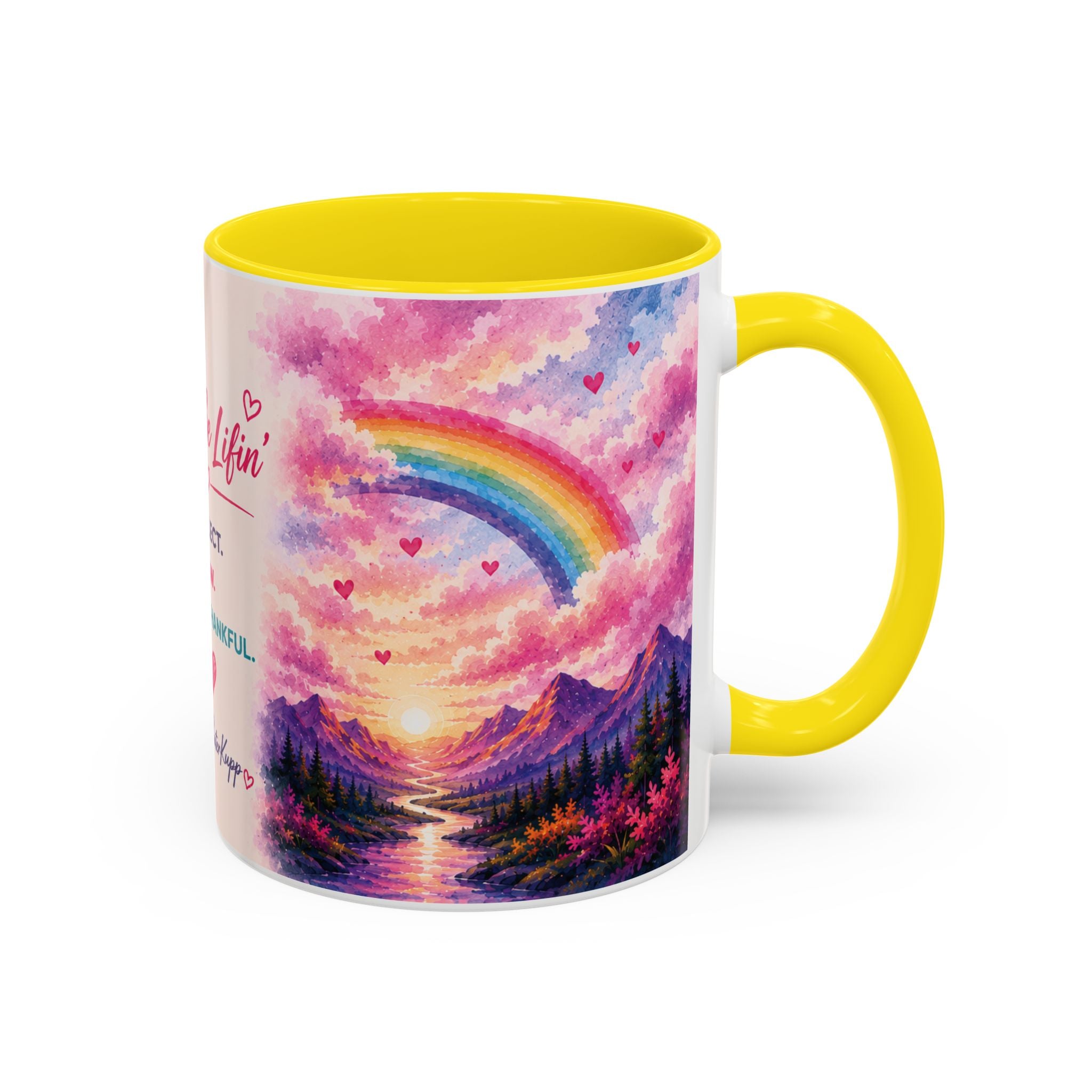 Mrs. ButerKupp's Coffee Mug — "Life Be Lifin'" Motivational Ceramic Mug (11/15oz)