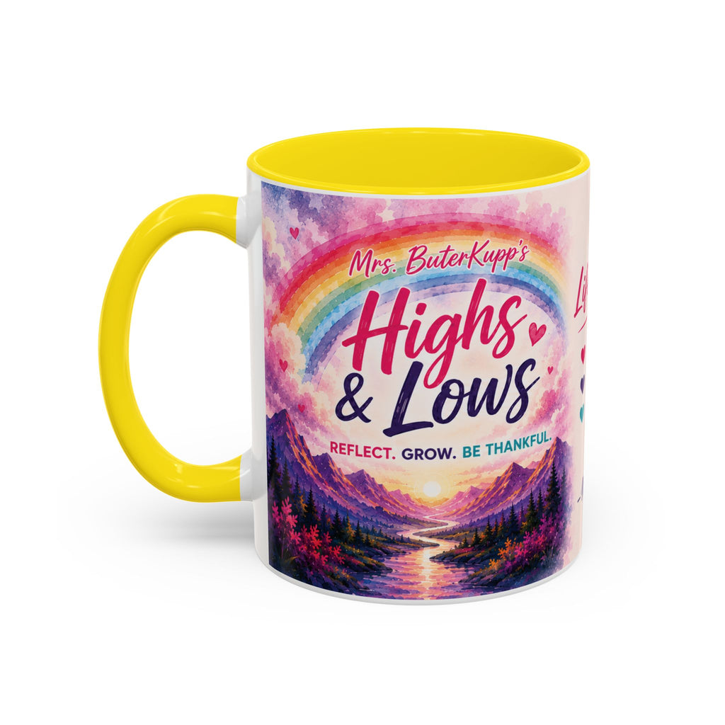 Mrs. ButerKupp's Coffee Mug — "Life Be Lifin'" Motivational Ceramic Mug (11/15oz)