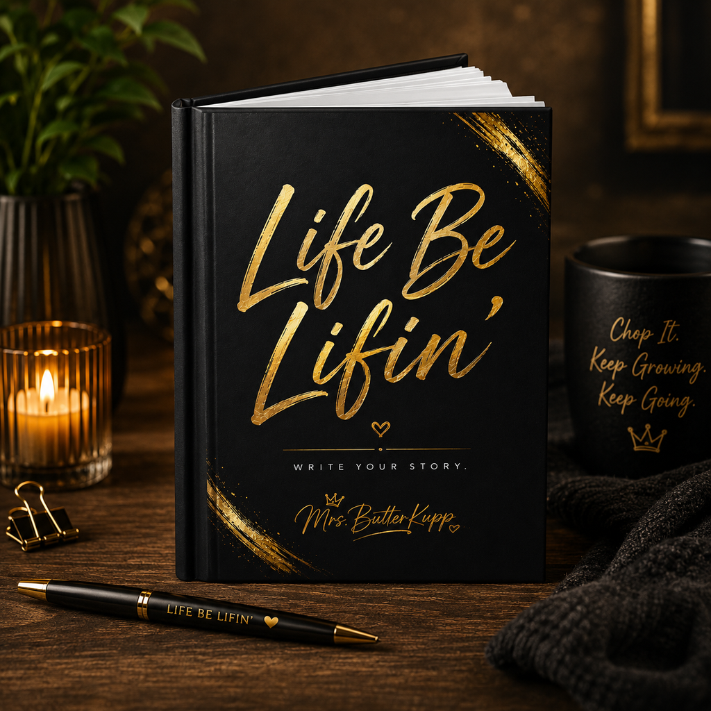 Life Be Lifin'™ – Write Your Story | Premium Hardcover Journal