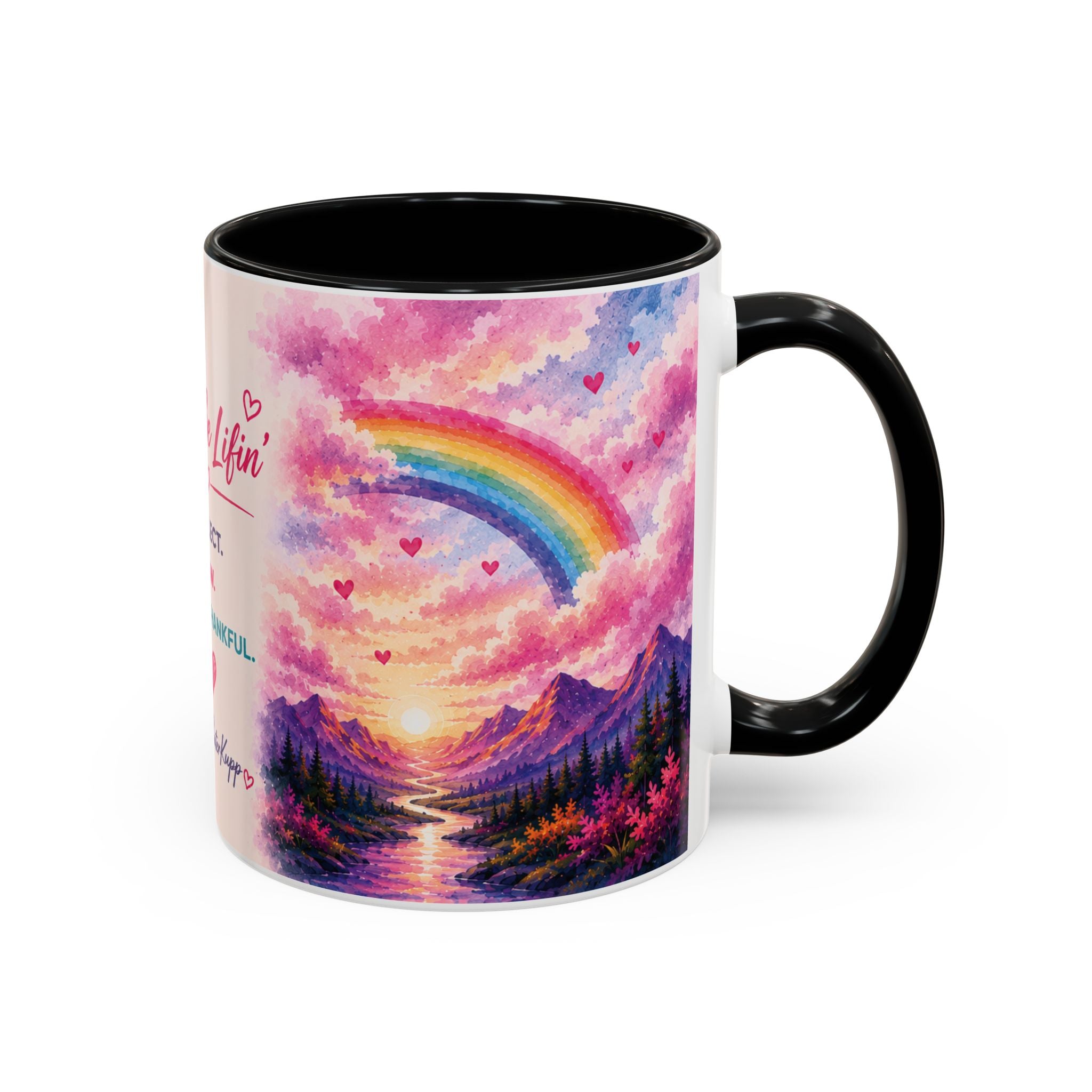 Mrs. ButerKupp's Coffee Mug — "Life Be Lifin'" Motivational Ceramic Mug (11/15oz)