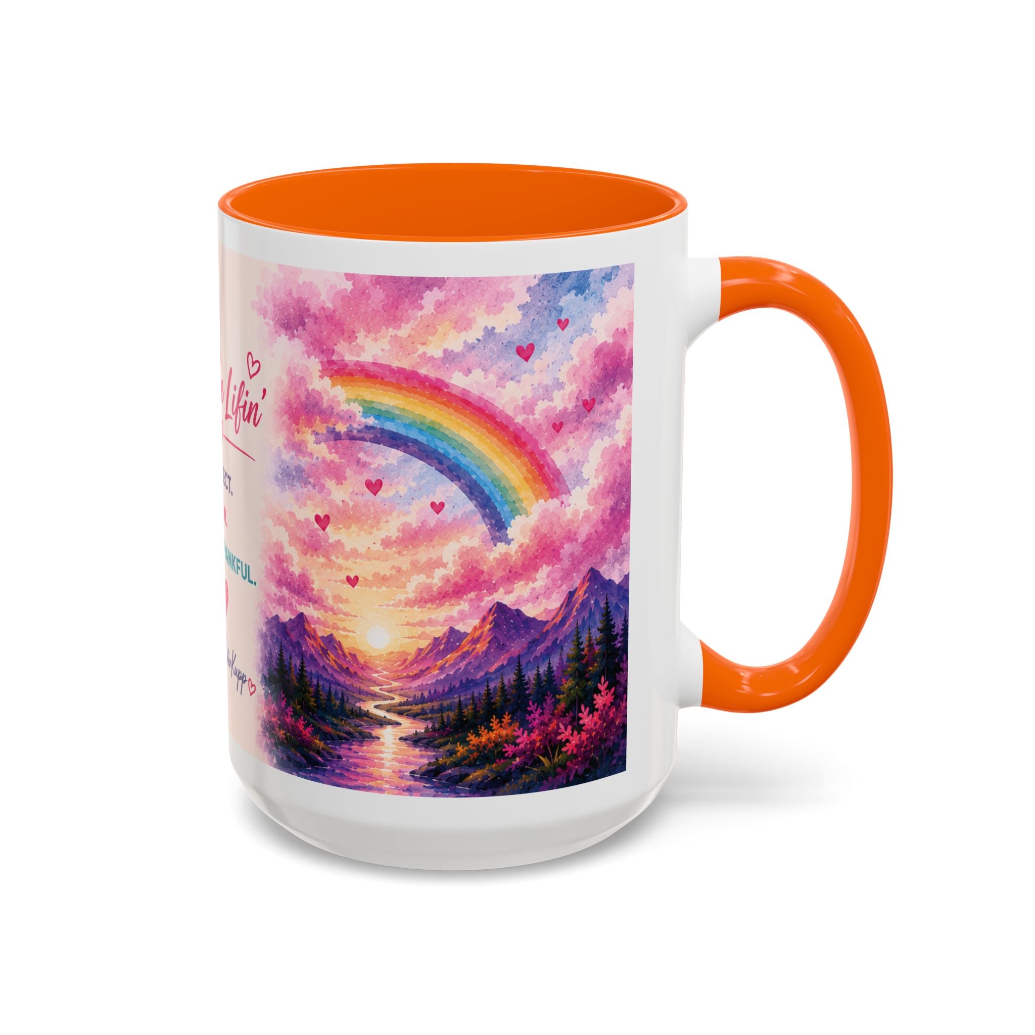 Mrs. ButerKupp's Coffee Mug — "Life Be Lifin'" Motivational Ceramic Mug (11/15oz)
