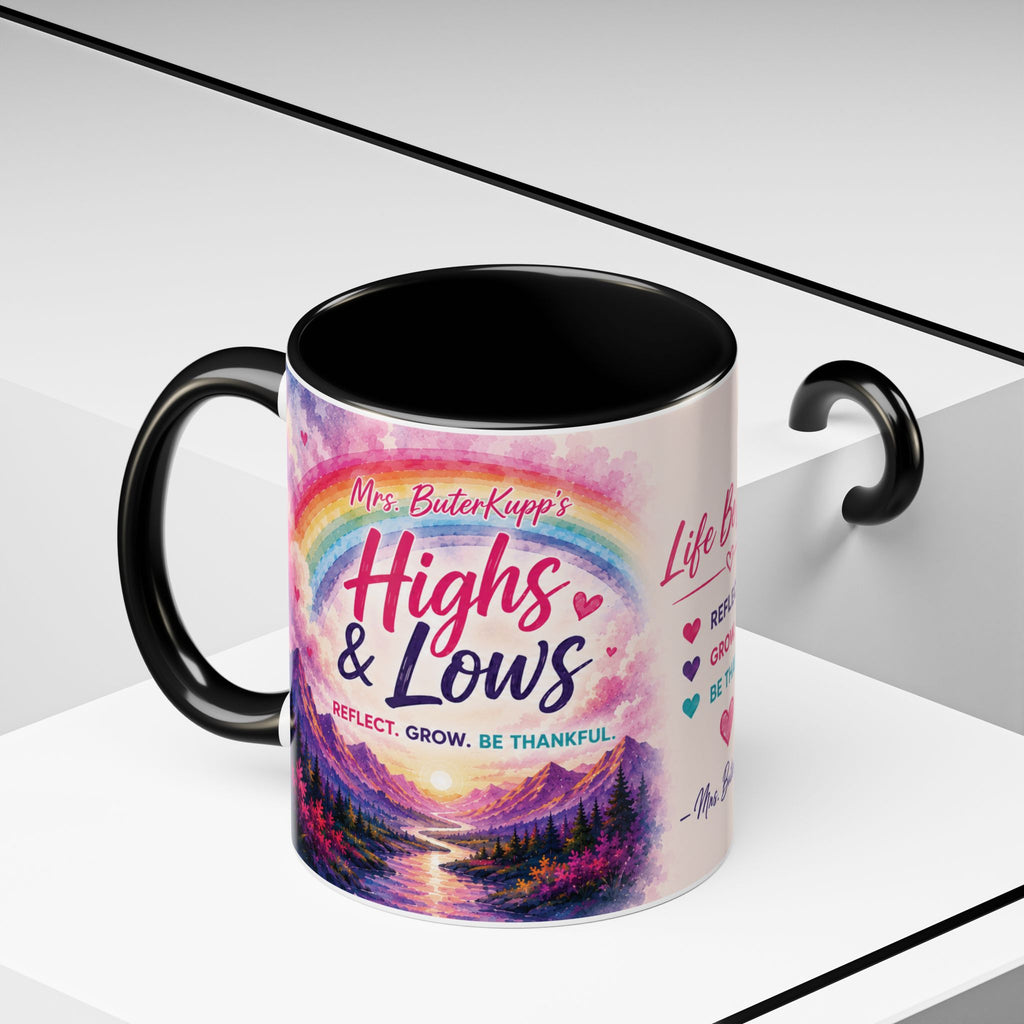 Mrs. ButerKupp's Coffee Mug — "Life Be Lifin'" Motivational Ceramic Mug (11/15oz)