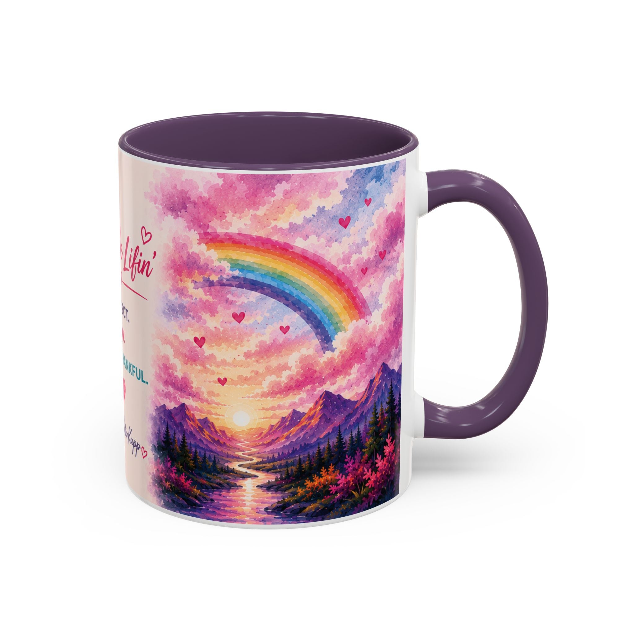 Mrs. ButerKupp's Coffee Mug — "Life Be Lifin'" Motivational Ceramic Mug (11/15oz)