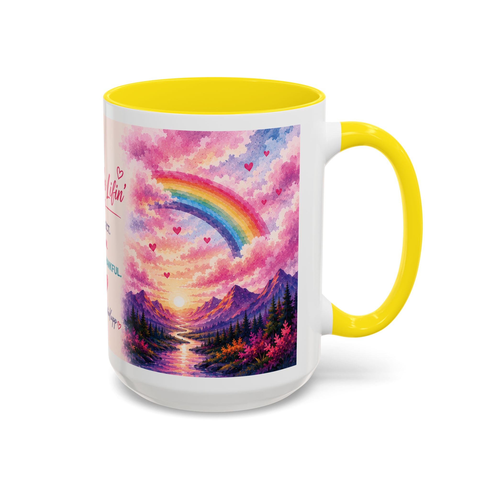 Mrs. ButerKupp's Coffee Mug — "Life Be Lifin'" Motivational Ceramic Mug (11/15oz)